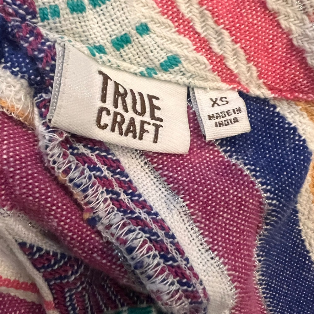 True Craft Striped Multicolor Jumpsuit - Picture 2 of 7
